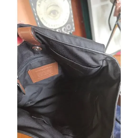 Authentic Coach Metropolitan Map Bag Leather Mens or Womens New W/Out Tags!!!!! - Picture 10 of 13